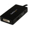 StarTech 3-in-1 DisplayPort to VGA/DVI/HDMI Travel Converter (Black)
