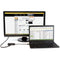 StarTech 3-in-1 DisplayPort to VGA/DVI/HDMI Travel Converter (Black)