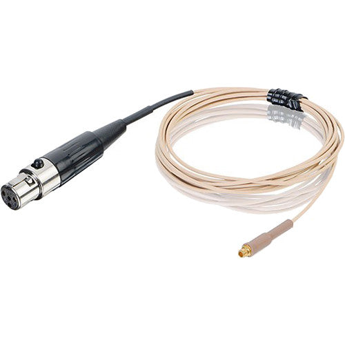 Countryman E6 Earset Snap-On Aramid-Reinforced 1mm Cable for Line 6 XD-V70L (Light Beige, 5')
