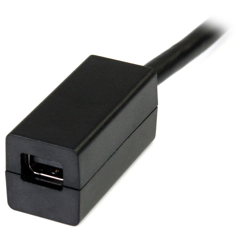 StarTech 6" DisplayPort to Mini DisplayPort Video Cable Adapter (Black)