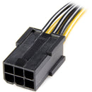 StarTech 6-pin to 8-pin PCIe Power Adapter Cable