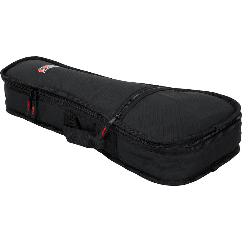 Gator Cases GBE-UKE-CON Soprano Ukulele Gig Bag (Black)