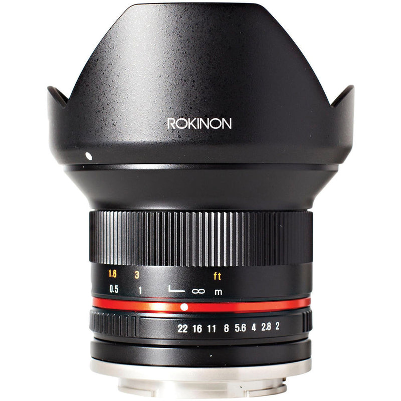 Rokinon 12mm f/2.0 NCS CS Lens for Micro Four Thirds Mount (Black)