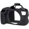 easyCover Silicone Protection Cover for Canon 90D (Black)