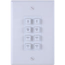 A-Neuvideo 8-Button IP Wall Plate Control Keypad