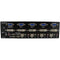 StarTech 4-Port DVI + VGA Dual Monitor KVM Switch with Audio & USB Hub (Black)