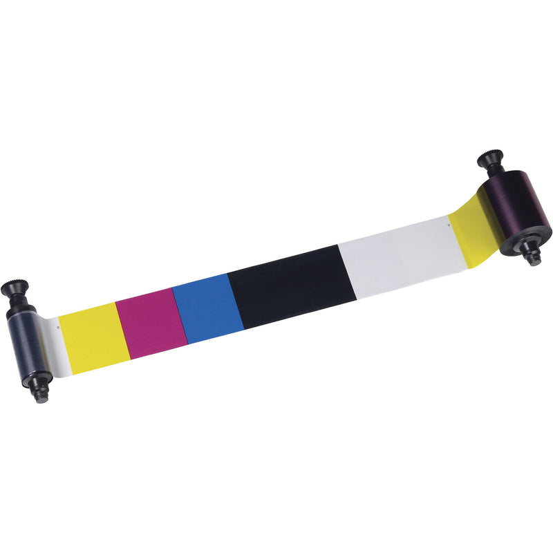 Evolis YMCKO 5-Panel Ribbon for Select Printers (up to 200 Prints)