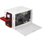 Evolis Zenius Expert Mag ISO Single-Sided Card Printer with Mag ISO Dual HiCo/LoCo 3-track magnetic stripe Encoder (Fire Red)