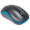 Manhattan Success Wireless Mouse (Blue/Black)