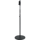 Gator Cases Frameworks 12" Roundbase Mic Stand with Deluxe One-Handed Clutch