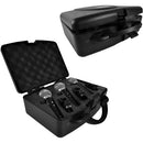 Pyle Pro Dynamic Handheld Microphone Kit with XLR Cables (3-Pack)