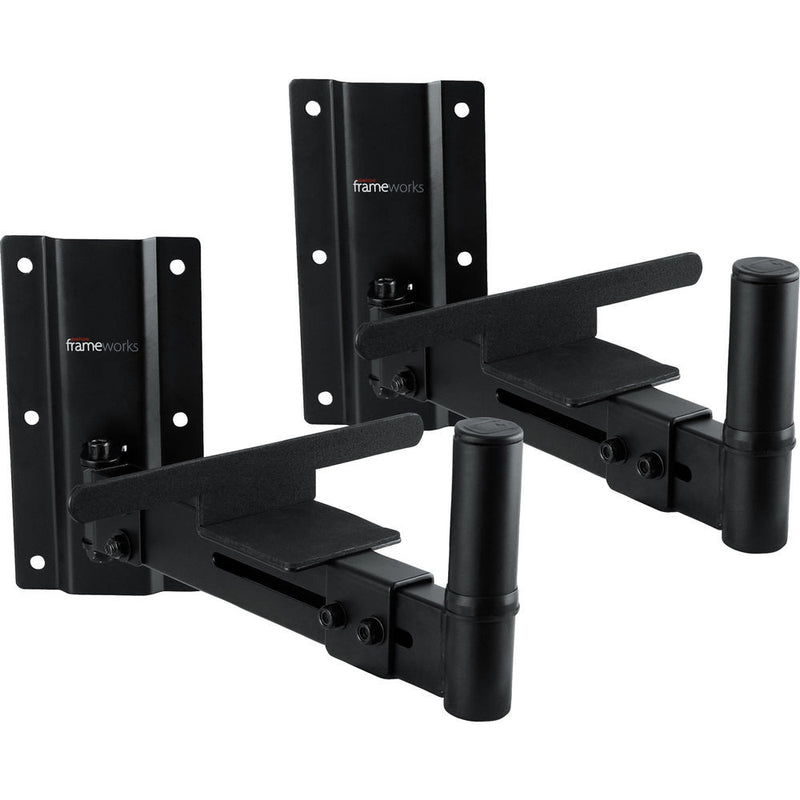 Gator Cases Frameworks Wall Mount Speaker Stands (Pair)