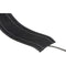 Safcord Cord and Cable Protector, Hooks to carpet, 4" x 30' - Black