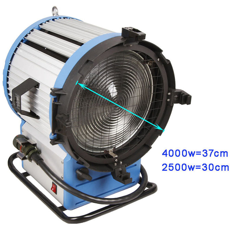 CAME-TV 4000W HMI Fresnel Light and Electronic Ballast