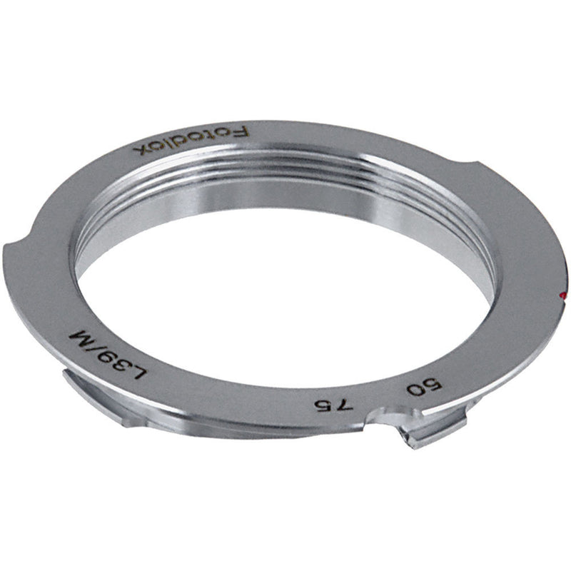 FotodioX M39 Lens to Leica M Camera Adapter (50mm/75mm Frame Lines)