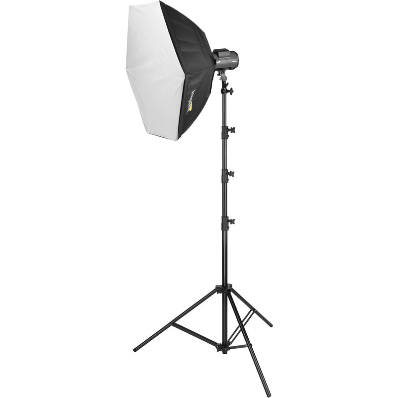 Impact Air-Cushioned Heavy-Duty Light Stand (Black, 13')