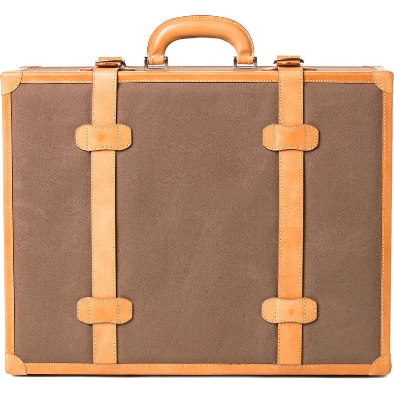 Barber Shop Carry-On Hardcase "Heritage" (Sand, Canvas and Leather)