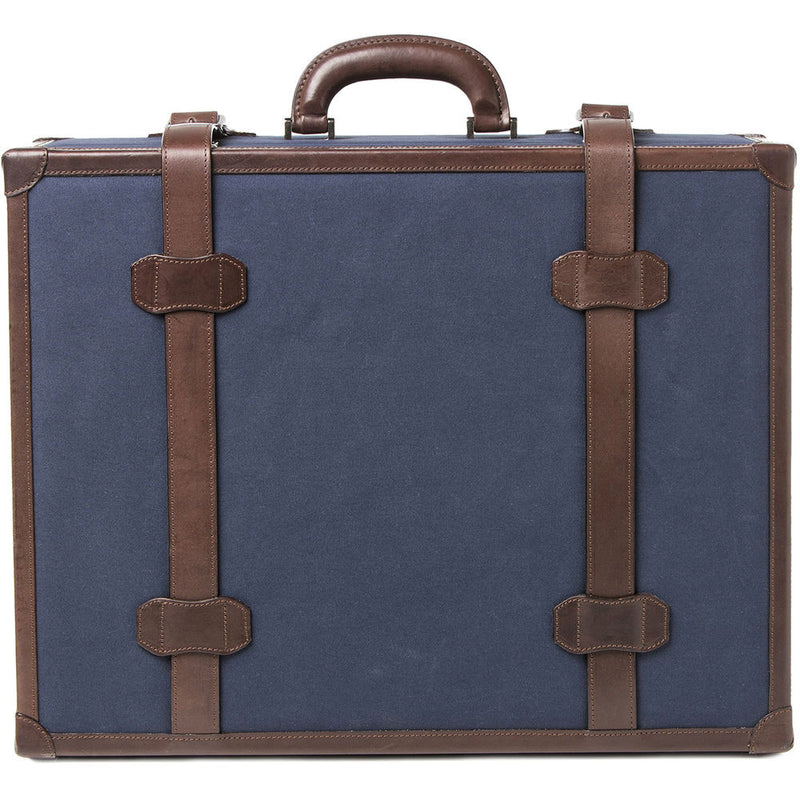 Barber Shop Carry-On Hardcase "Heritage" (Dark Brown, Canvas and Leather)