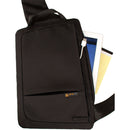 PRO TEC ZIP Sling for iPad/Tablet/Thin Notebook (Black)