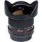 Rokinon 8mm f/3.5 HD Fisheye Lens with Removable Hood for Pentax K