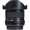 Rokinon 8mm f/3.5 HD Fisheye Lens with Removable Hood for Pentax K