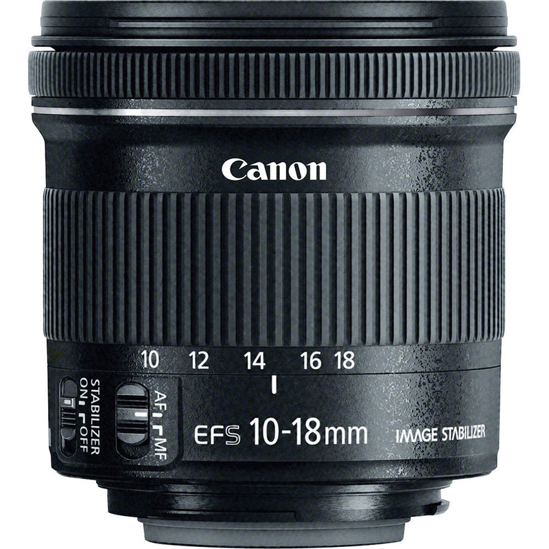 Canon 50mm f/1.8 and 10-18mm Portrait & Travel 2-Lens Kit