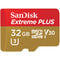 SanDisk 32GB Extreme PLUS UHS-I microSDHC Memory Card