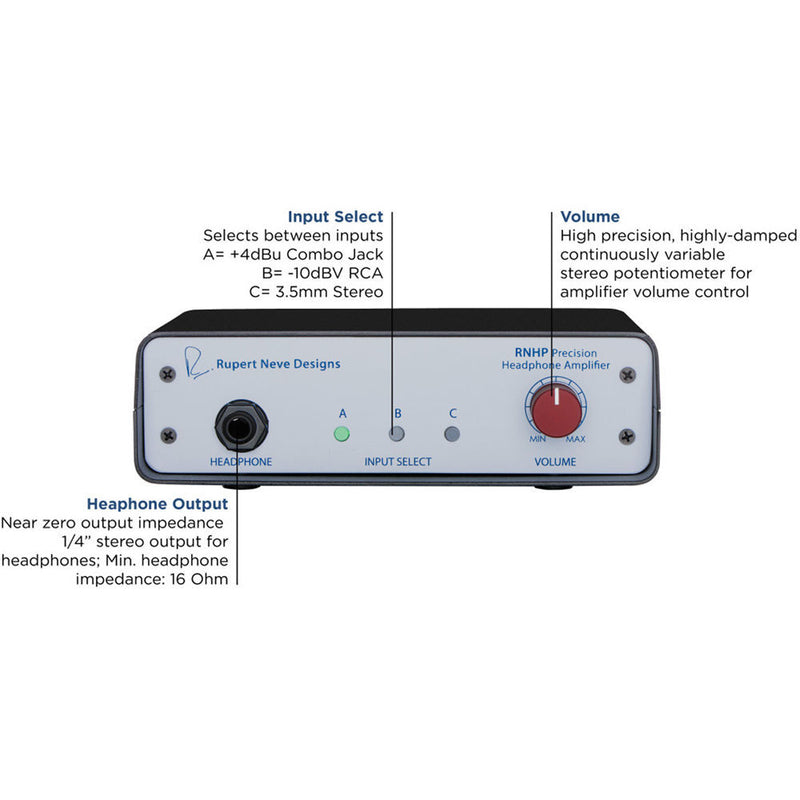 Rupert Neve Designs RNHP Precision Headphone Amplifier