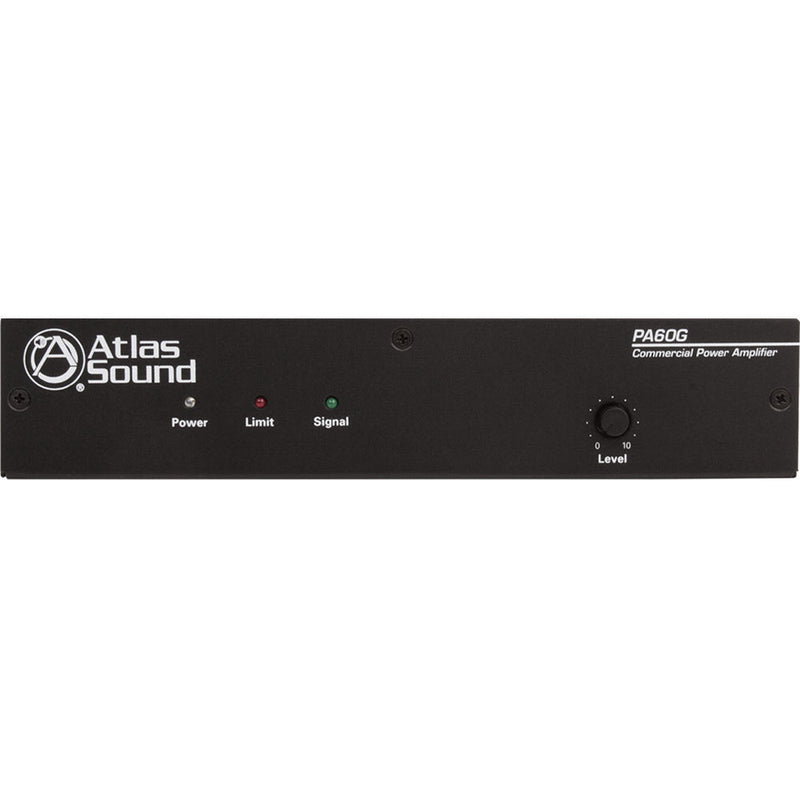 Atlas Sound PA60G 60W Single-Channel Power Amplifier with Global Power Supply
