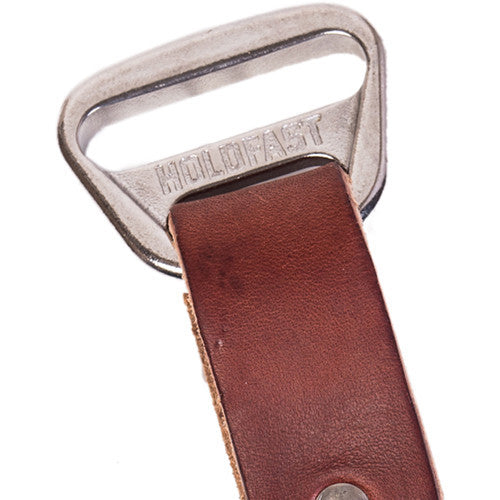 HoldFast Gear Adjustable Portrait Slider for MoneyMaker Harness (Bridle Leather, Chestnut)