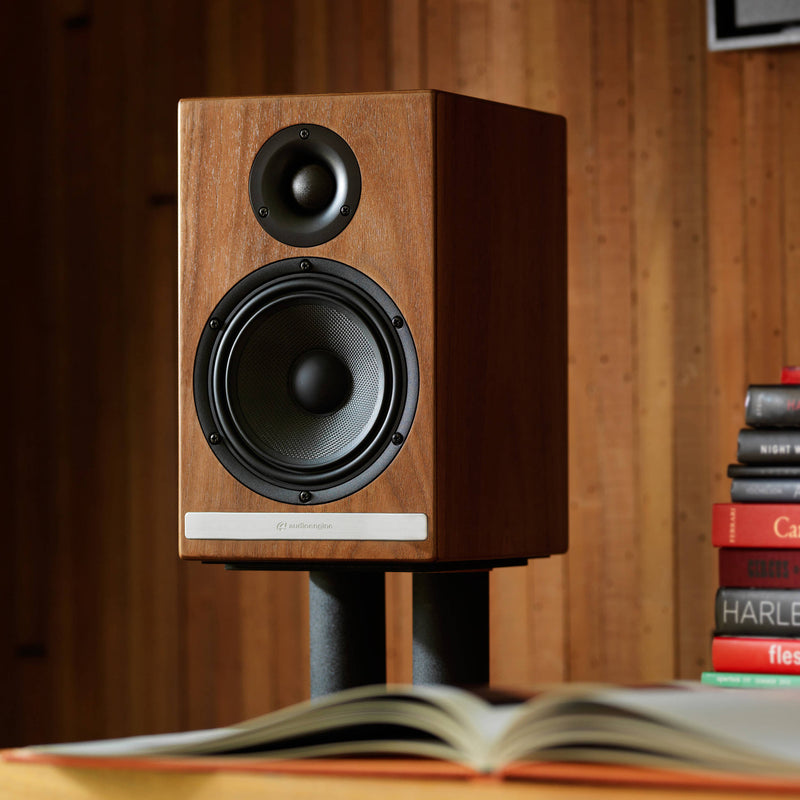 Audioengine HDP6 2-Way Bookshelf Speakers (Pair, Walnut)