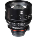 Rokinon Xeen 135mm T2.2 Lens with Canon EF Mount