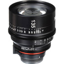 Rokinon Xeen 135mm T2.2 Lens with Canon EF Mount