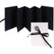 Lineco Accordion Album Kit with Black Pages and Blank Cover