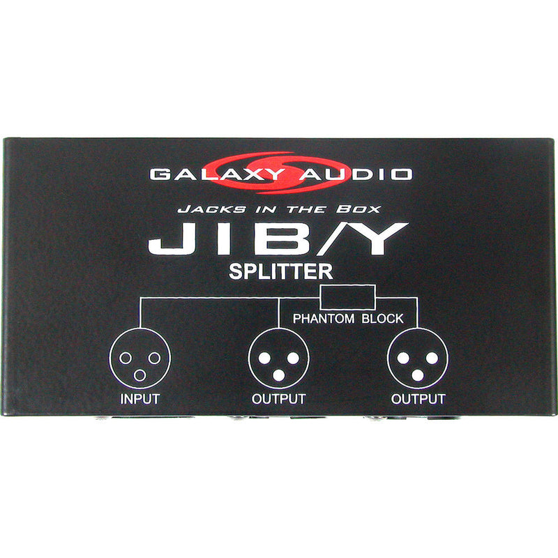 Galaxy Audio JIB/Y Jack In The Box Microphone Splitter