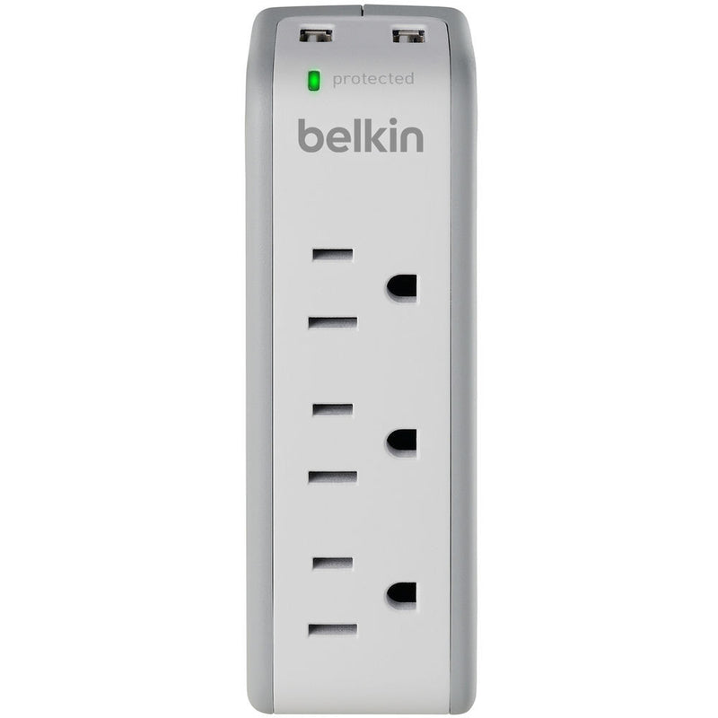 Belkin 3-Outlet Mini SurgePlus Protector (Blank Box Packaging)