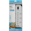 Belkin 12-Outlet Surge Protector with Ethernet and Dual RJ11 Ports (8', White)