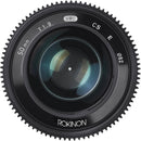 Rokinon 50mm T1.3 Compact High-Speed Cine Lens for Micro Four Thirds