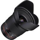 Rokinon 20mm f/1.8 ED AS UMC Lens for Canon EF