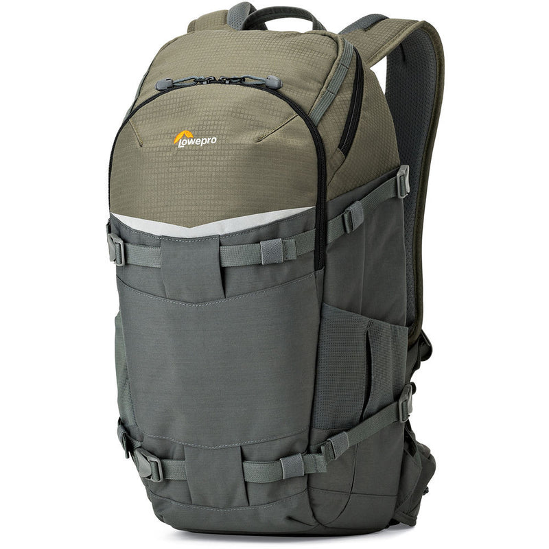 Lowepro Flipside Trek BP 350 AW Backpack (Gray/Dark Green)