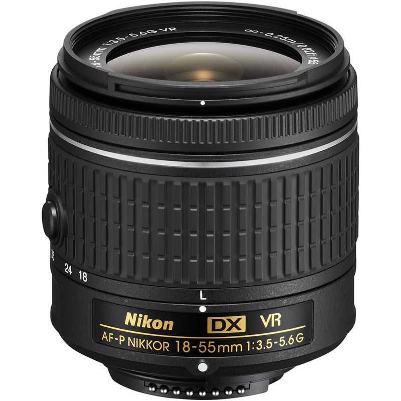 Nikon AF-P DX NIKKOR 18-55mm f/3.5-5.6G VR Lens