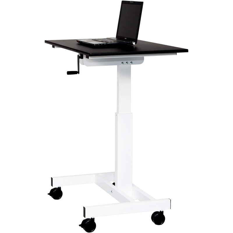 Luxor 40" Single-Column Crank Adjustable Stand-Up Desk