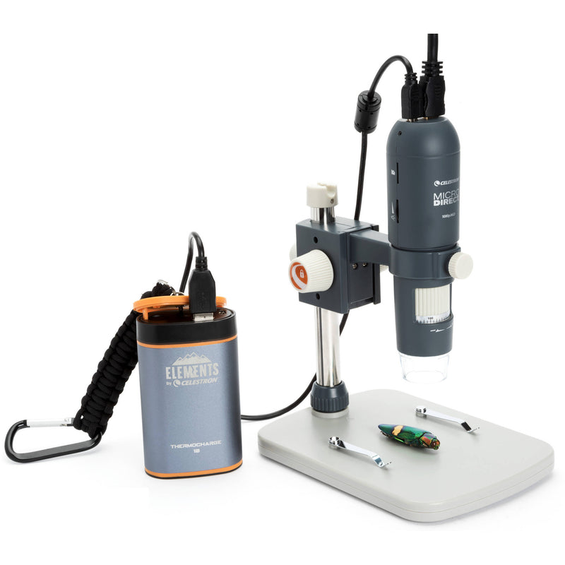 Celestron MicroDirect 1080P HDMI Handheld Digital Microscope (Gray)