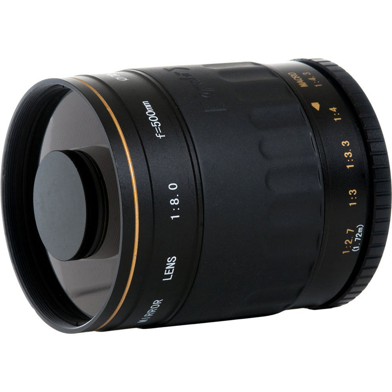 Opteka 500mm f/8 HD Telephoto Mirror Lens for T Mount
