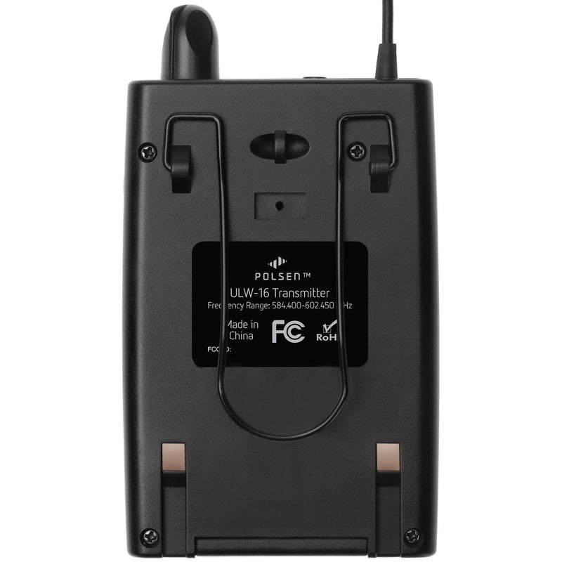 Polsen ULW-16-BT Beltpack Transmitter for the ULW-16 Wireless System