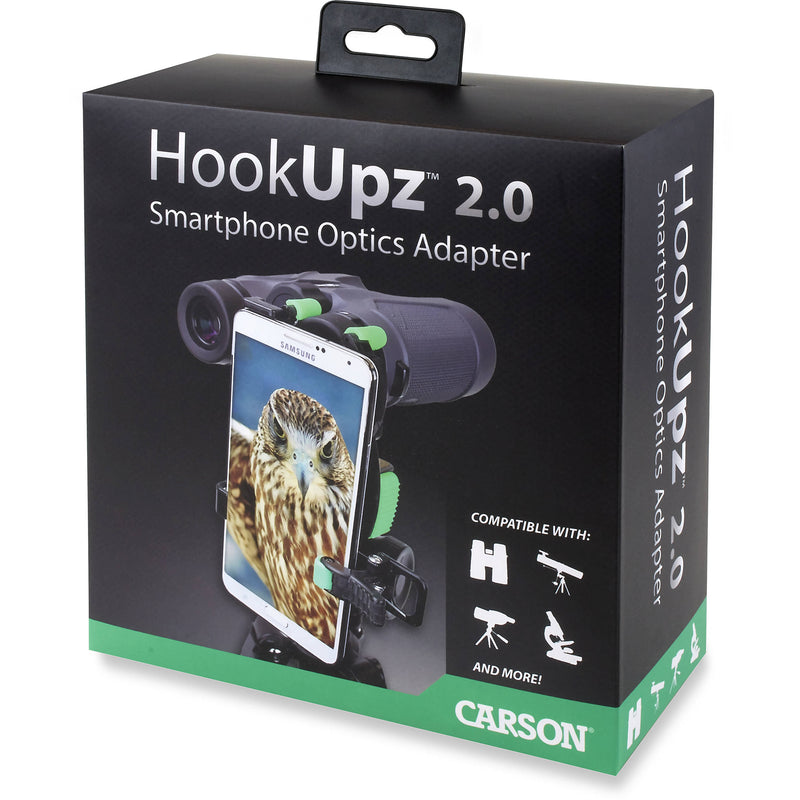 Carson HookUpz 2.0 Universal Optics Adapter for Smartphones