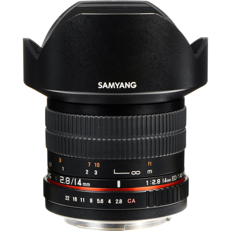 Samyang 14mm Ultra Wide-Angle f/2.8 IF ED UMC Lens for Pentax K Mount