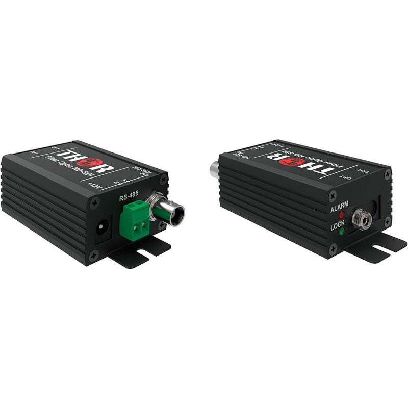 Thor 1-Channel Mini HD-SDI Single-Mode Fiber Optic Extender Kit (12.4 Miles)