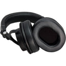 Dekoni Audio Platinum Memory Foam Replacement Earpads for Audio-Technica ATH-M50x (Pair, Black)