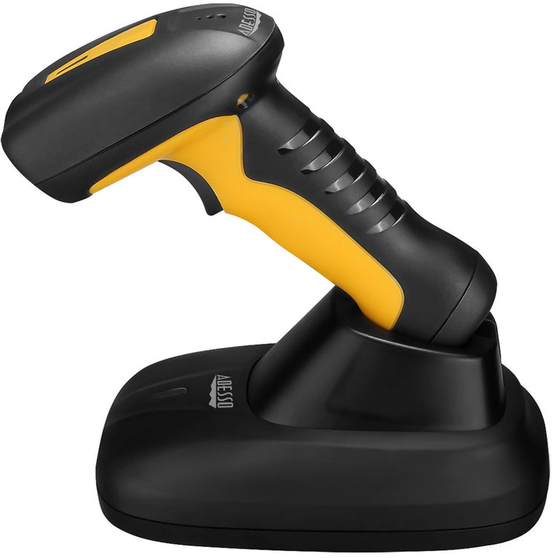 Adesso NuScan 4100B Bluetooth Antimicrobial Waterproof Handheld CCD Barcode Scanner